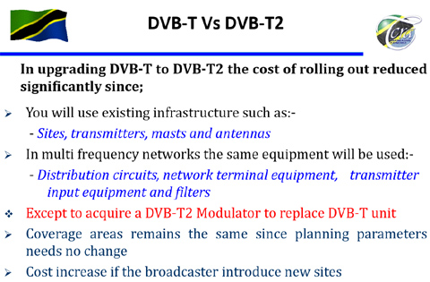 dvb t2 conversion